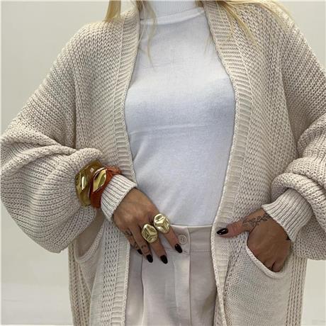 Cardigan lungo senza bottoni SUBLIME